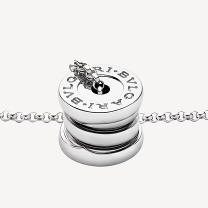   Dây chuyền Bvlgari B.zero1 mini vàng trắng 18k