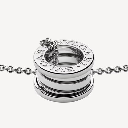   Dây chuyền Bvlgari B.zero1 nhỏ vàng trắng 18k