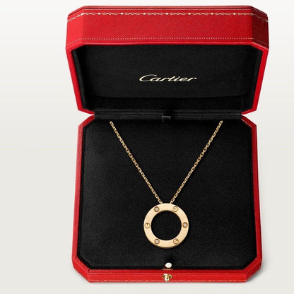 Dây chuyền Cartier Love | Vàng 18k - 3 kim cương