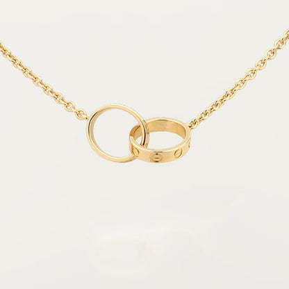 Dây chuyền Cartier Love đôi | Vàng 18k