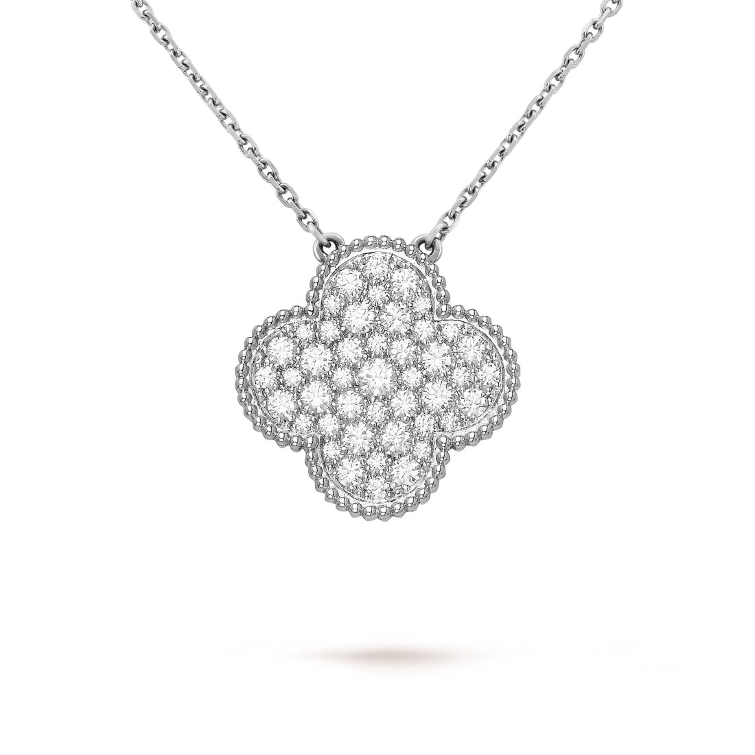 Dây chuyền Van Cleef & Arpels Magic Alhambra 42cm Kim cương