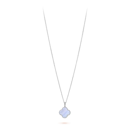 Dây chuyền Van Cleef & Arpels Magic Alhambra 90cm Chalcedony