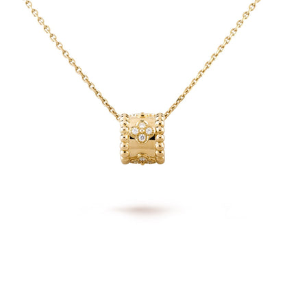 Dây chuyền Van Cleef & Arpels Perlée clovers vàng 18k