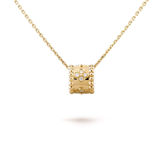 Dây chuyền Van Cleef & Arpels Perlée clovers vàng 18k