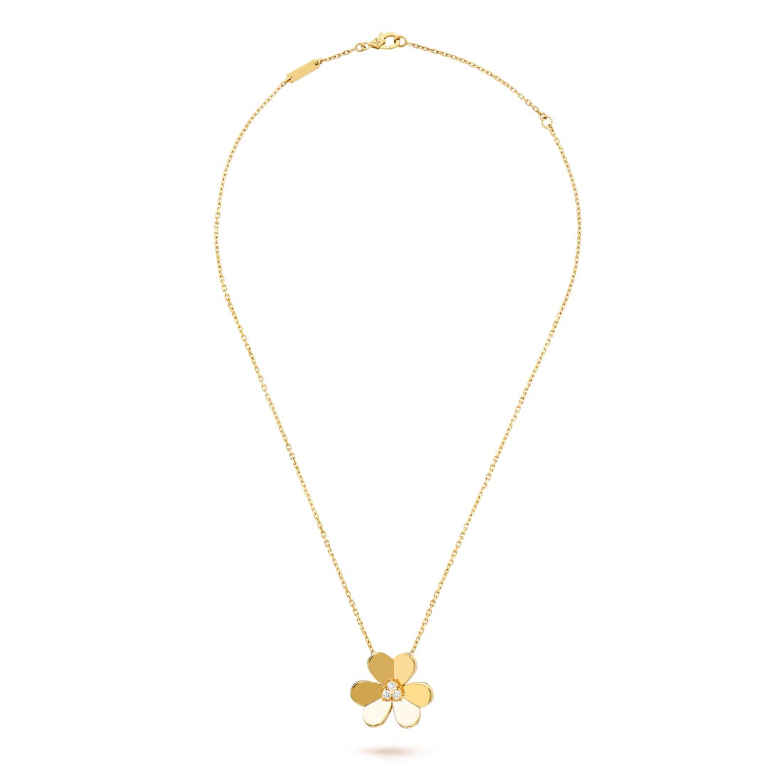   Mặt dây chuyền Van Cleef & Arpels Frivole mẫu lớn vàng 18k