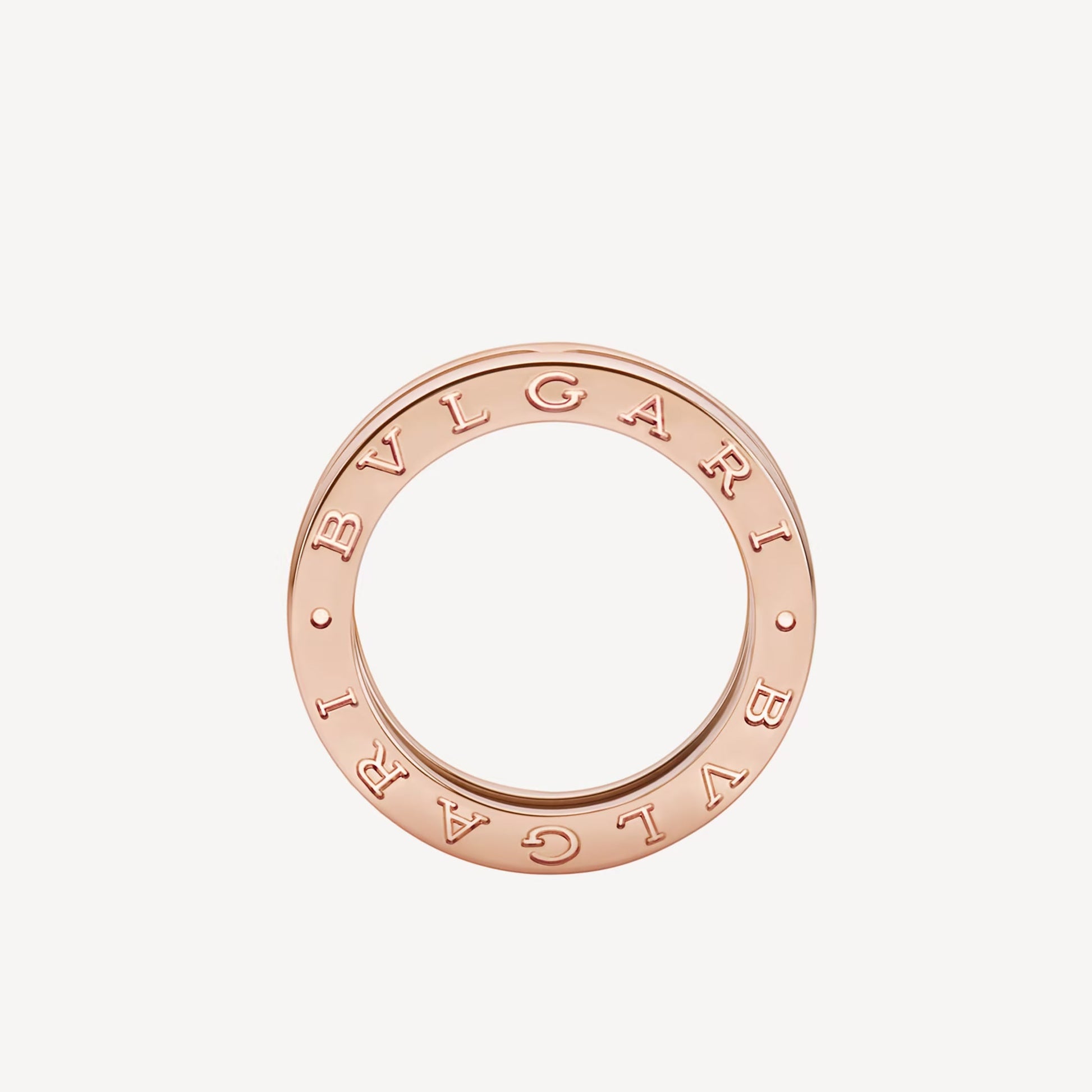   Nhẫn Bvlgari B.zero1 one-band vàng hồng 18k