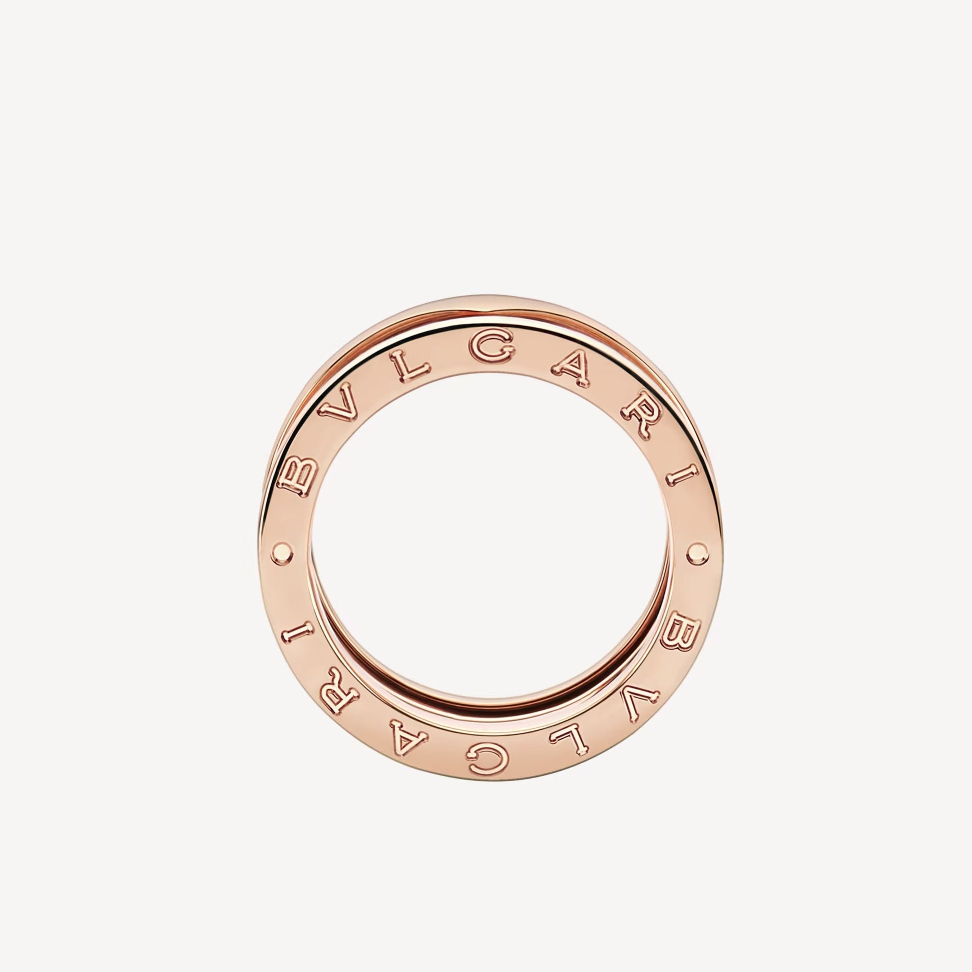   Nhẫn Bvlgari B.zero1 three-band vàng hồng 18k