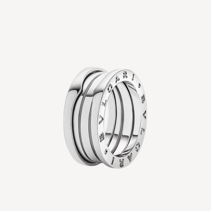   Nhẫn Bvlgari B.zero1 three-band vàng trắng 18k