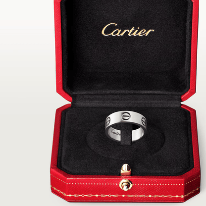 Nhẫn Cartier Love 5.5mm | Vàng trắng 18k