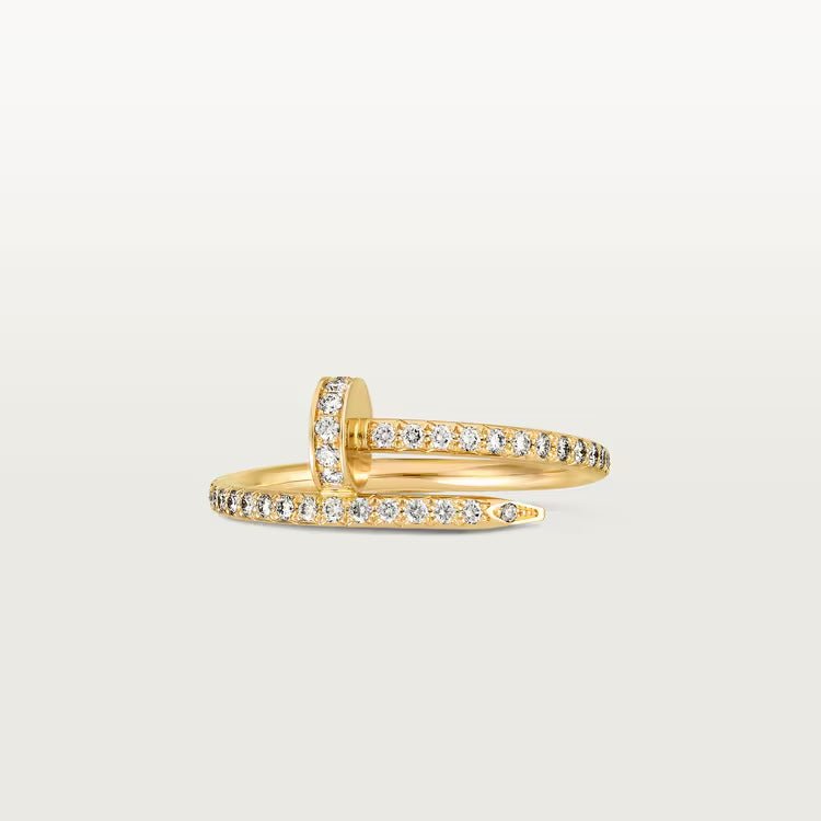 Nhẫn Cartier đinh Juste Un Clou 1.8mm | Vàng 18k - Full Kim cương