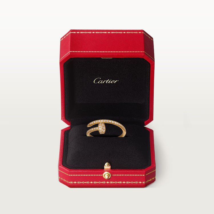 Nhẫn Cartier đinh Juste Un Clou 1.8mm | Vàng 18k - Full Kim cương