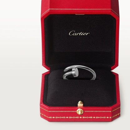   Nhẫn Cartier đinh Juste Un Clou vàng trắng 18k