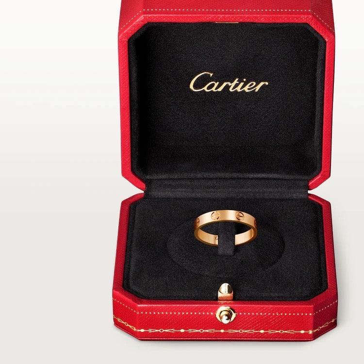   Nhẫn cưới Cartier Love 3.6mm | Vàng hồng 18k