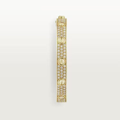   Vòng Tay Cartier LOVE vàng 18k - full kim cương - 6.1mm