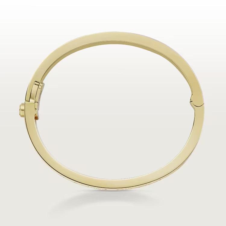   Vòng Tay Cartier LOVE vàng 18k - full kim cương - 6.1mm