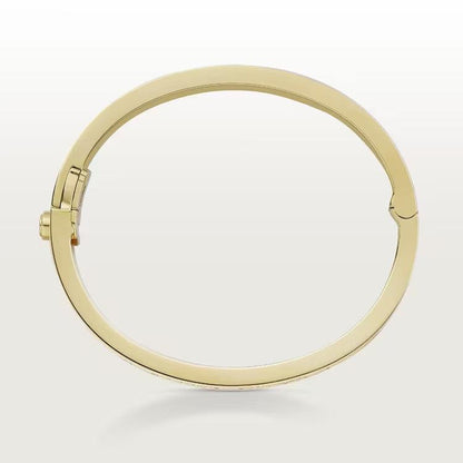   Vòng Tay Cartier LOVE vàng 18k - full kim cương - 6.1mm