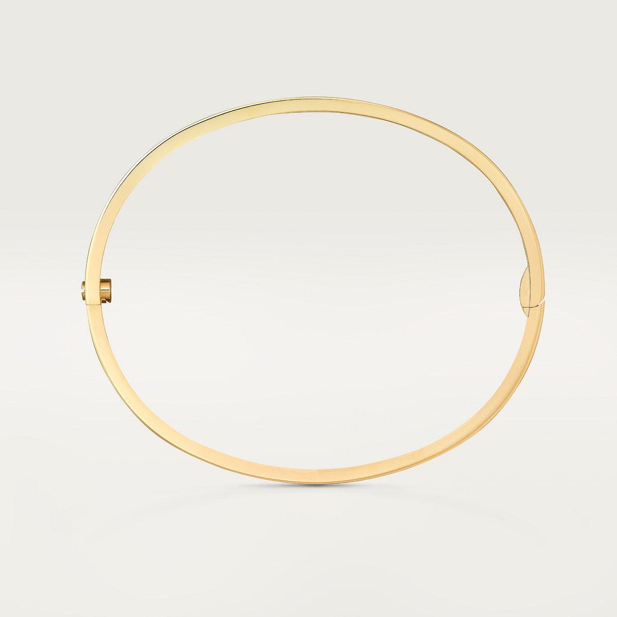   Vòng tay Cartier LOVE vàng 18k - 10 kim cương - 3.65mm