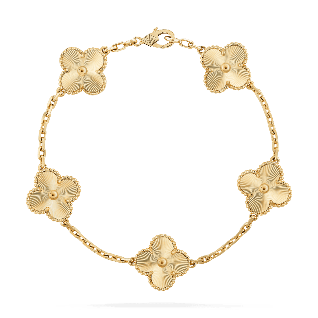   Vòng tay Van Cleef & Arpels Alhambra 5 hoa vàng 18K