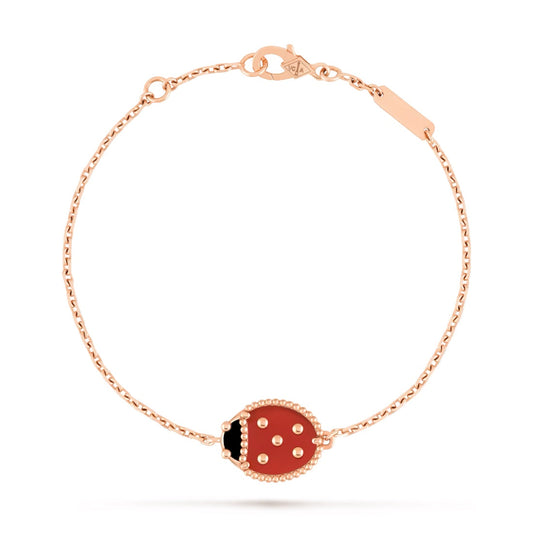   Vòng tay Van Cleef & Arpels Lucky Spring closed wings ladybug