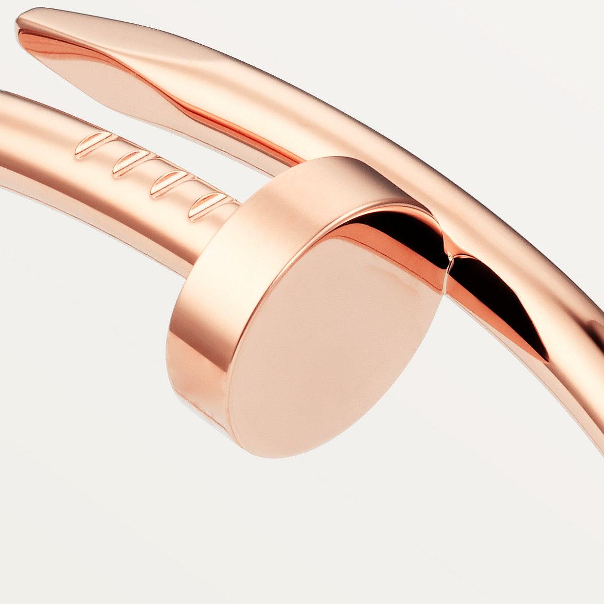   Vòng tay đinh Cartier Juste un Clou vàng hồng 18k - 3.5mm