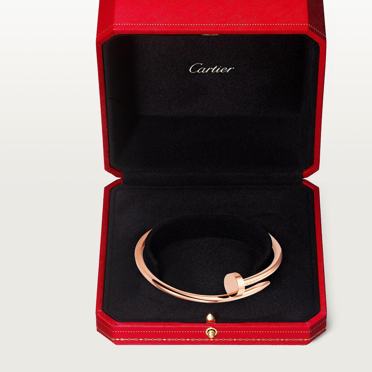   Vòng tay đinh Cartier Juste un Clou vàng hồng 18k - 3.5mm