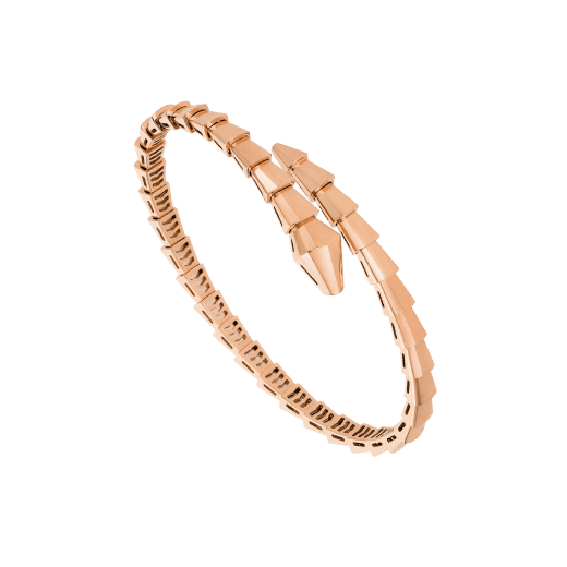   Vòng tay rắn BVLgari Serpenti Viper vàng hồng 18k